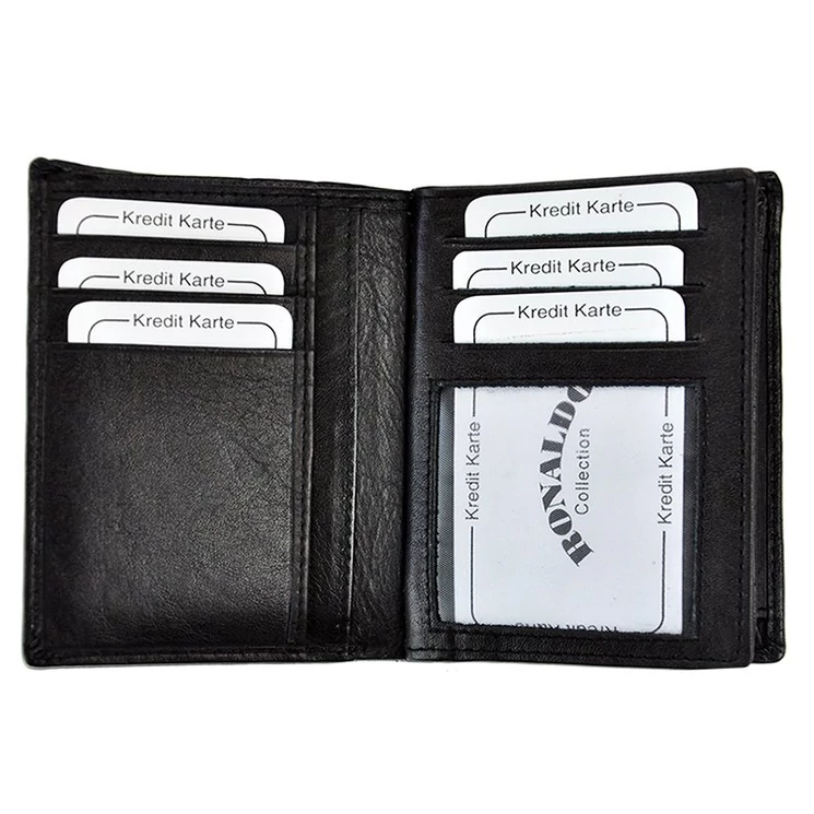 Ronaldo Valódi bőr Pénztárca