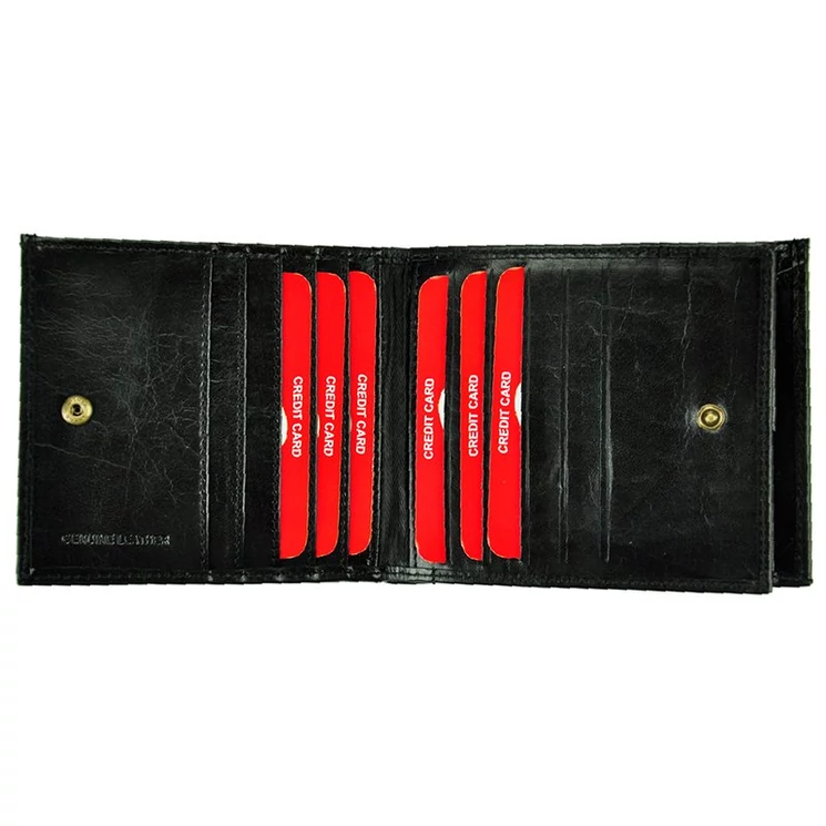 Ronaldo Valódi bőr Pénztárca