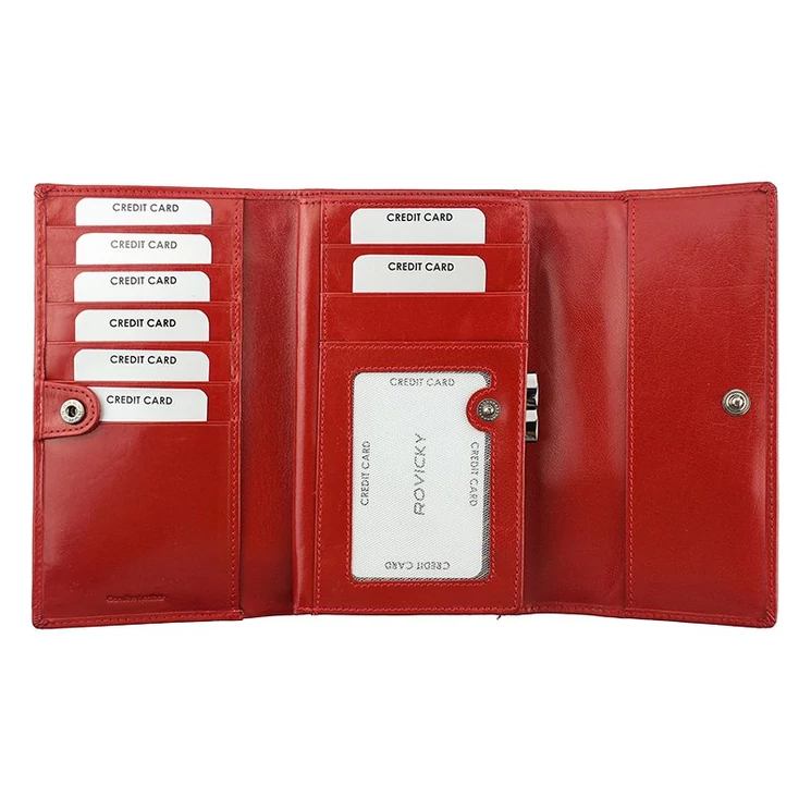 Rovicky Valódi bőr Pénztárca