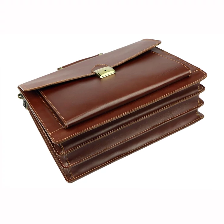 Gregorio Valódi bőr Aktatáska