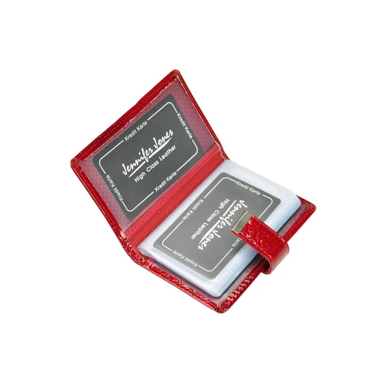 Jennifer Jones Valódi bőr Kártyatartó