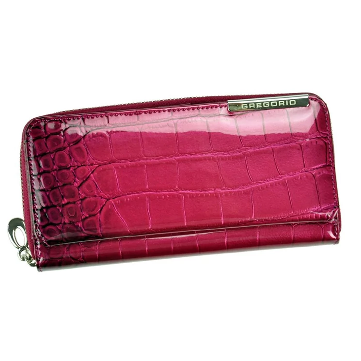 Piros Bőr Pénztárca