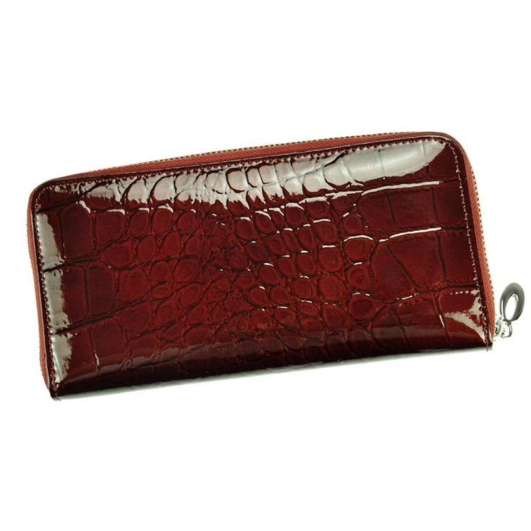 Piros Bőr Pénztárca