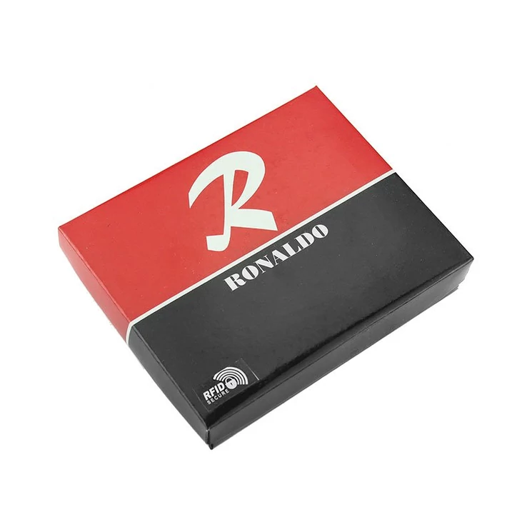 Ronaldo Valódi bőr Pénztárca