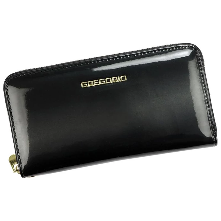 Piros Lakk Valódi bőr Pénztárca