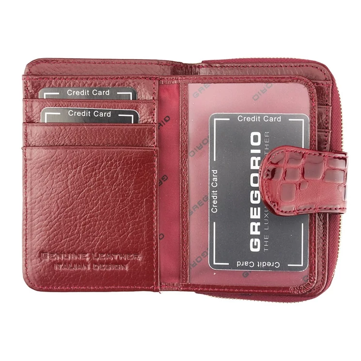 Gregorio Valódi bőr Pénztárca