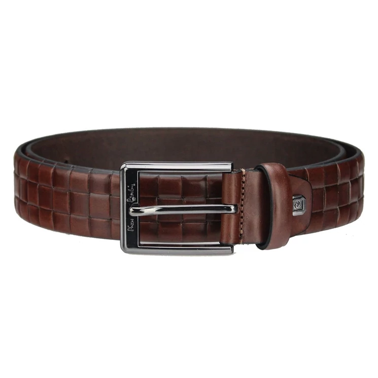 Pierre Cardin Valódi bőr Öv ciemny camel (cognac) cm