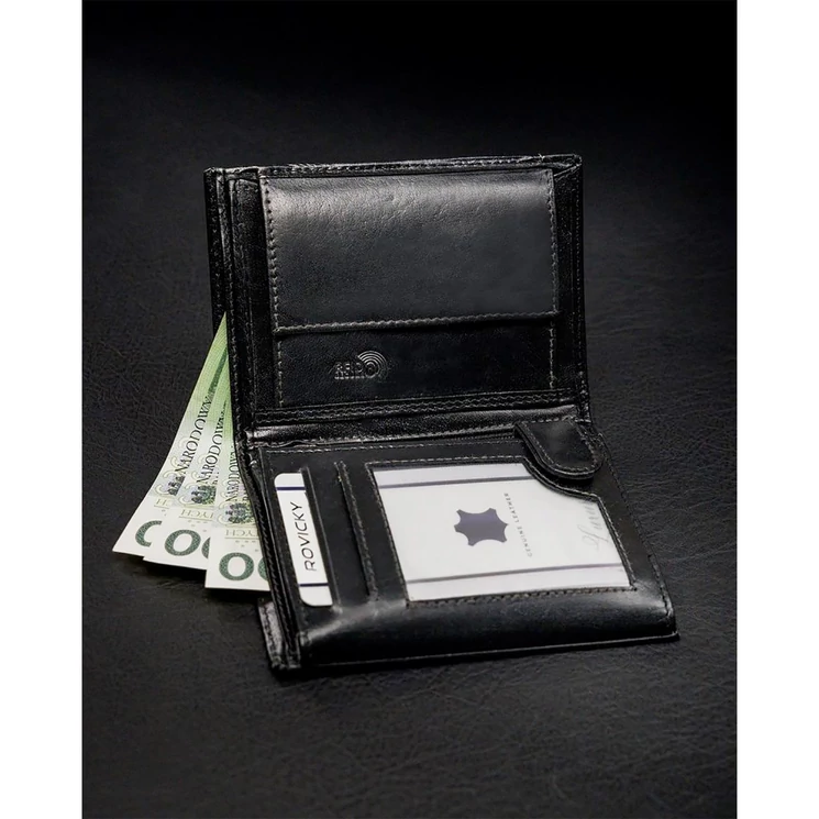 Rovicky Valódi bőr Pénztárca