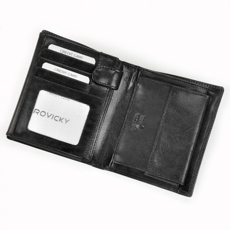 Rovicky Valódi bőr Pénztárca