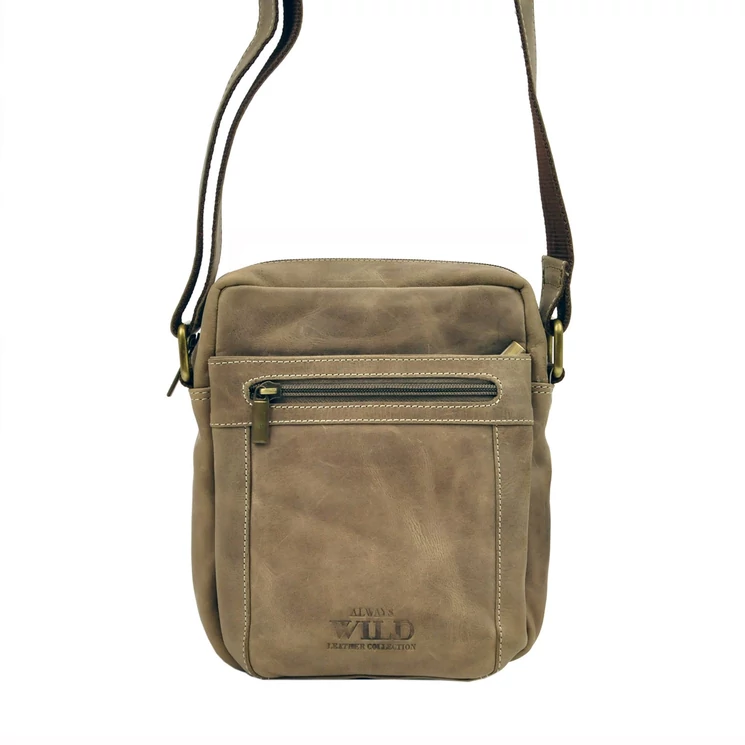 Wild Valódi bőr Válltáska