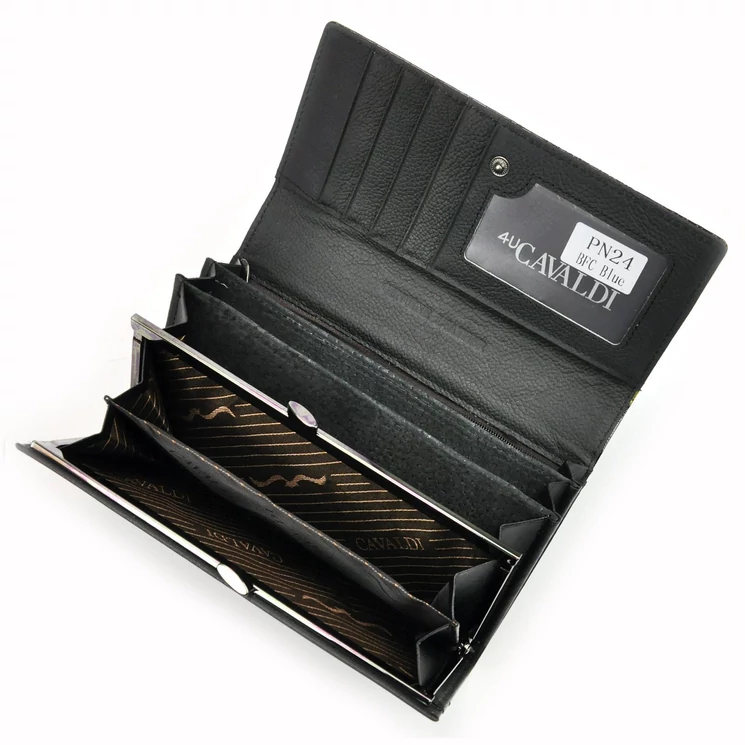 Cavaldi Valódi bőr Pénztárca
