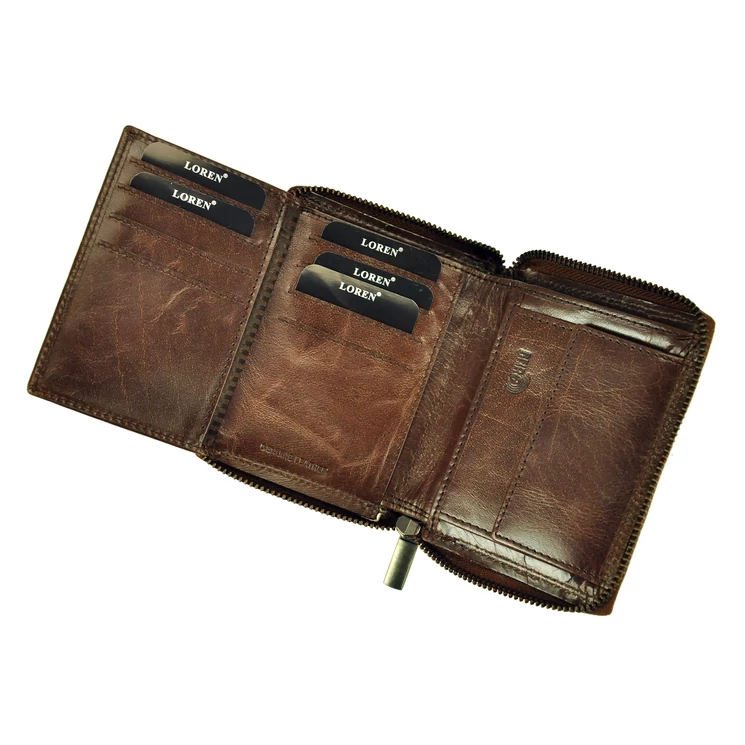 Loren Valódi bőr Pénztárca