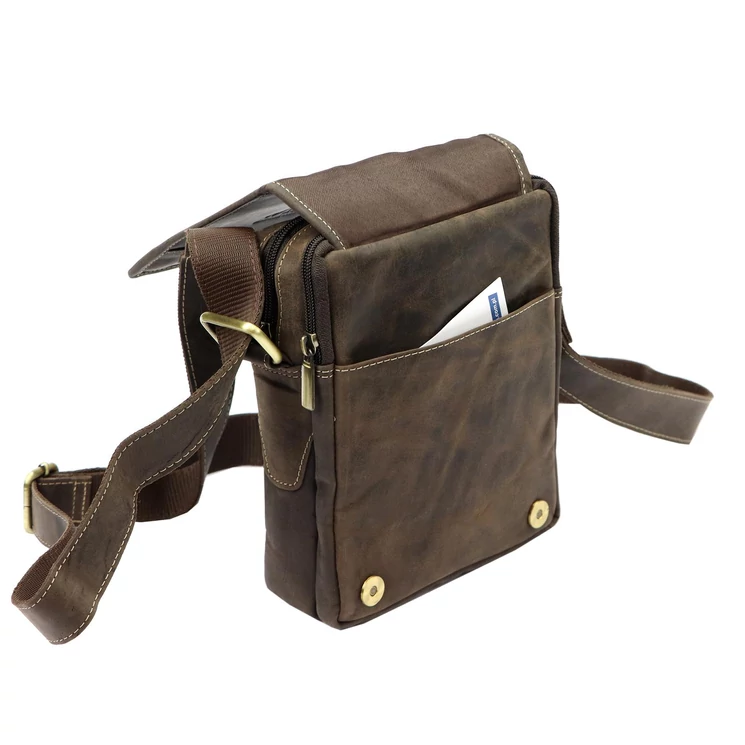 Wild Valódi bőr Válltáska