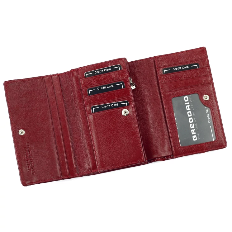 Gregorio Valódi bőr Pénztárca