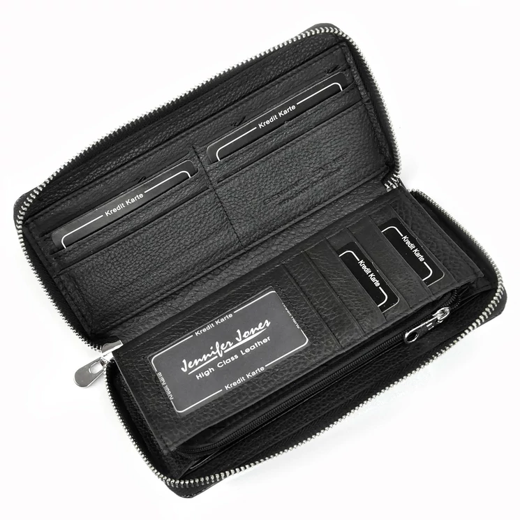 Jennifer Jones Valódi bőr Pénztárca