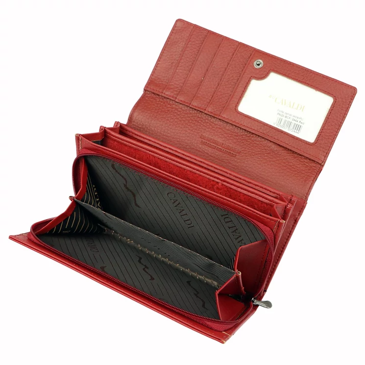 Cavaldi Valódi bőr Pénztárca