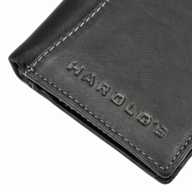 Harolds Valódi bőr Pénztárca