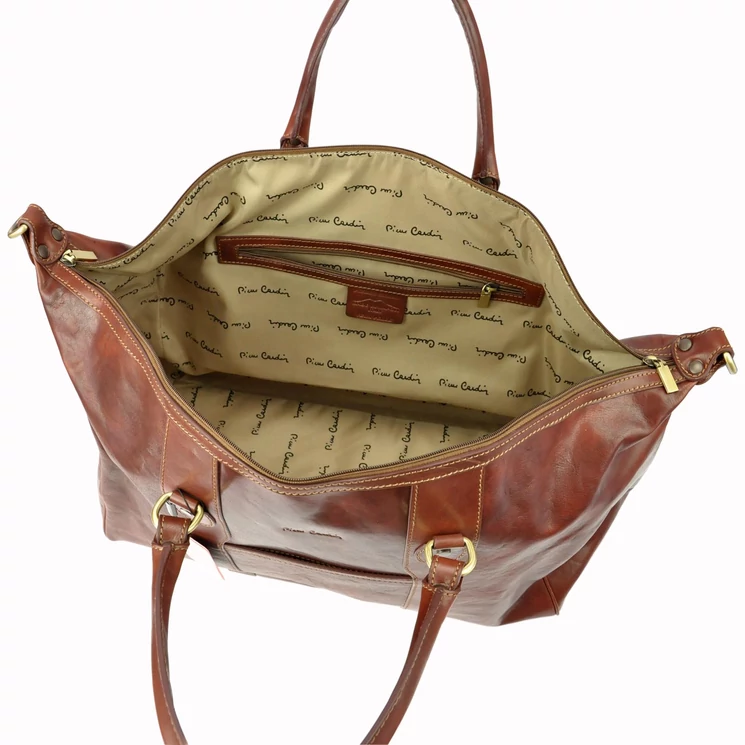 Pierre Cardin Valódi bőr Utazótáska