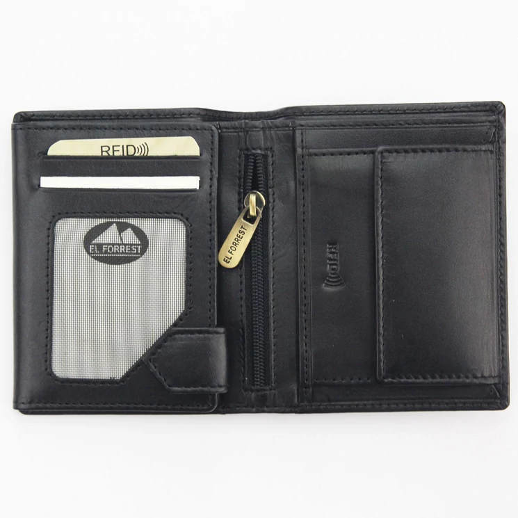 EL FORREST Valódi bőr Pénztárca RFID védelemmel