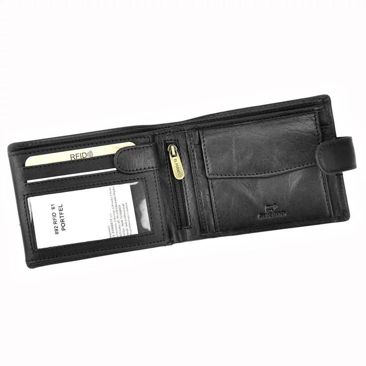 EL FORREST Valódi bőr Pénztárca