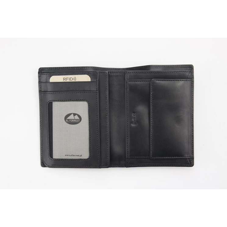 EL FORREST Valódi bőr Pénztárca RFID védelemmel