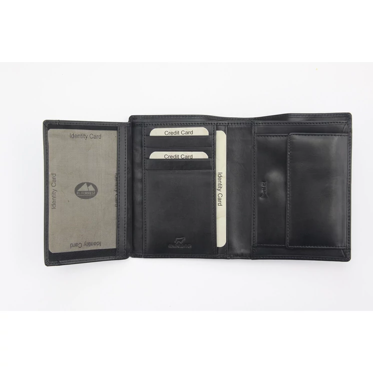 EL FORREST Valódi bőr Pénztárca RFID védelemmel