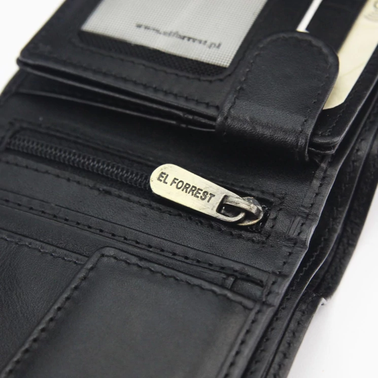 EL FORREST Valódi bőr Pénztárca RFID védelemmel