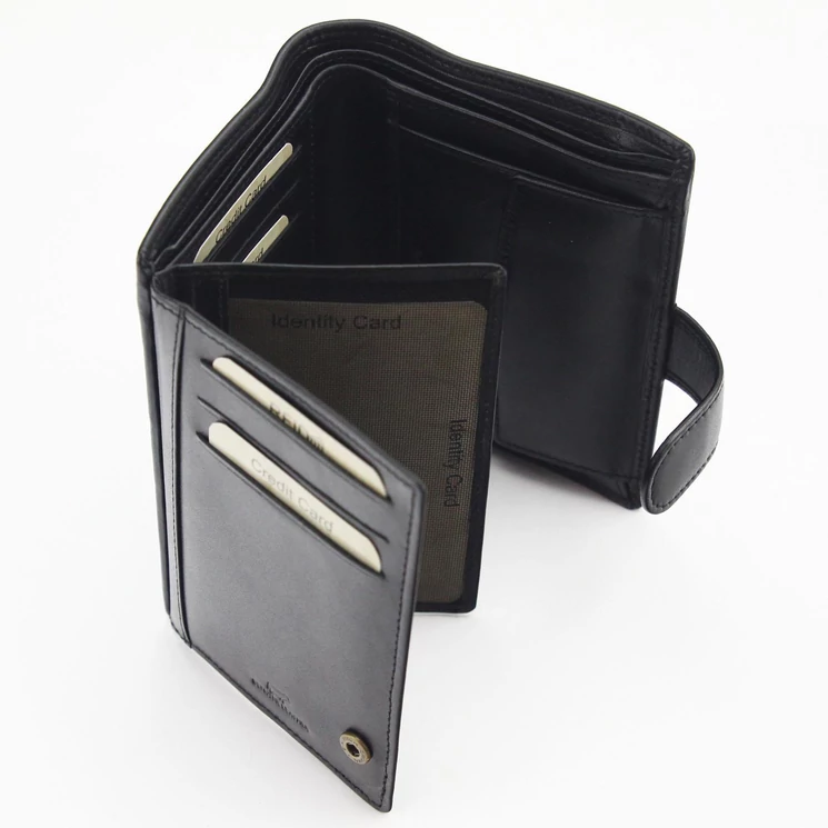 EL FORREST Valódi bőr Pénztárca RFID védelemmel