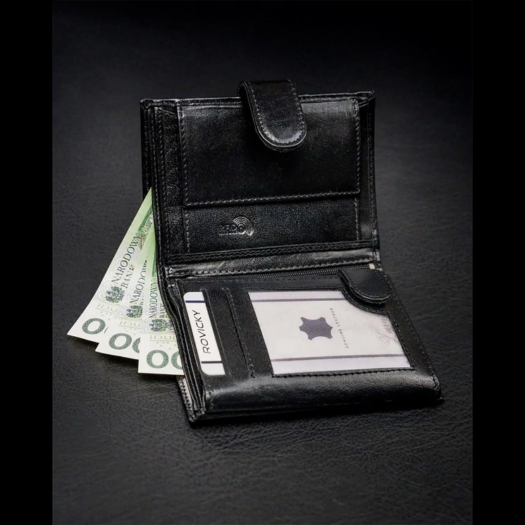 Rovicky Valódi bőr Pénztárca