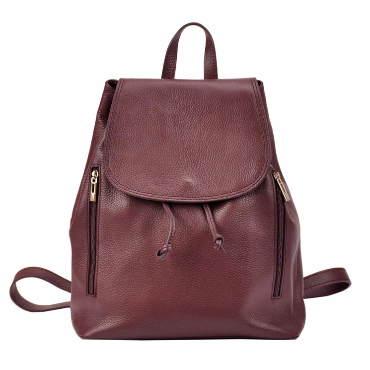 Patrizia Piu Valódi bőr Hátizsák