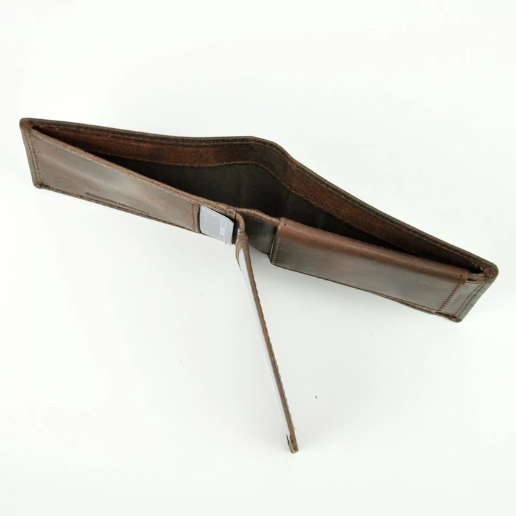 Buffalo Wild Valódi bőr Pénztárca fekete színben RFID rendszerrel