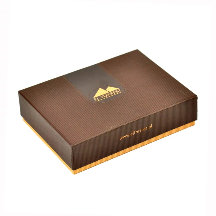 EL FORREST Valódi bőr Kulcstartó Fekete színben