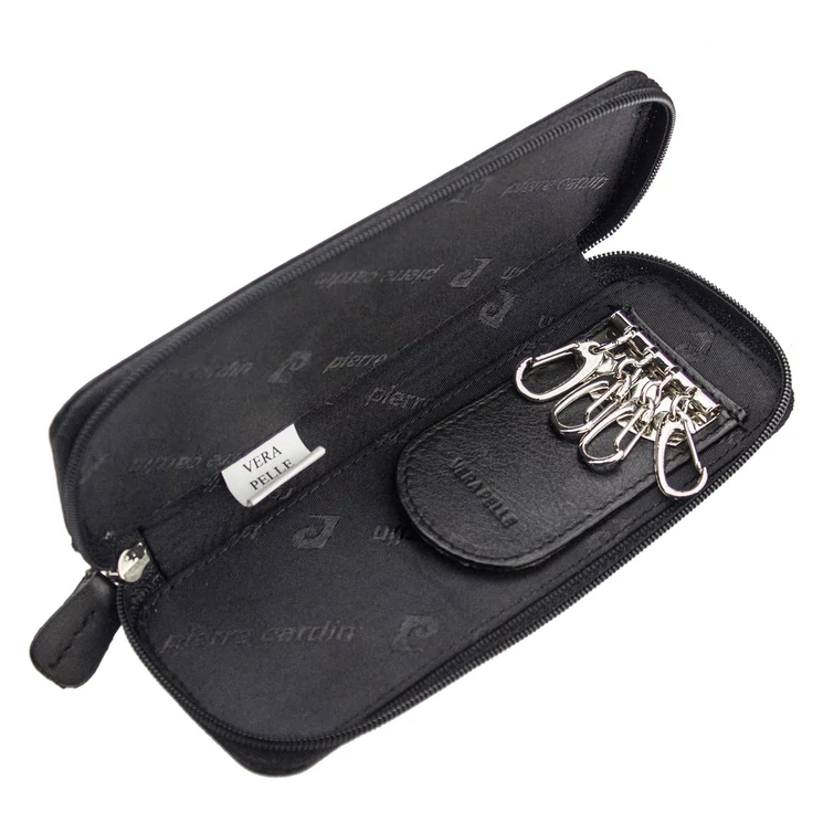 Pierre Cardin Valódi bőr Kulcstartó