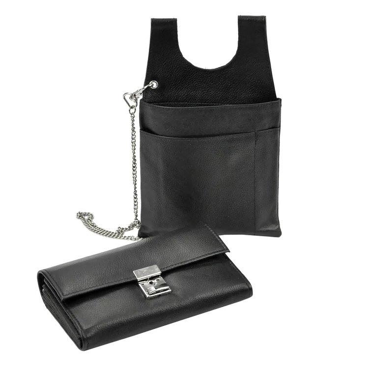 Cavaldi pincér  valódi bőr pénztárca és tartó