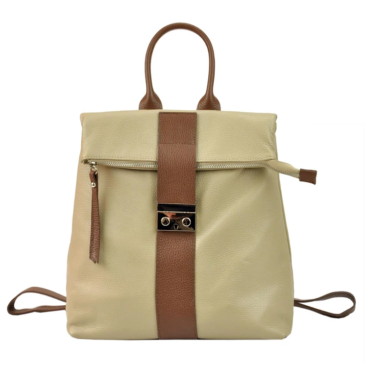 Patrizia Piu Bőr Hátizsák