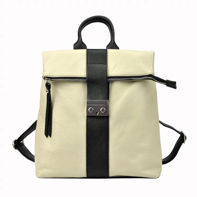 Patrizia Piu Bőr Hátizsák