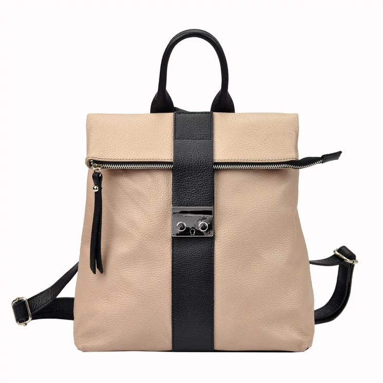 Patrizia Piu Bőr Hátizsák