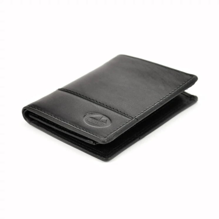 EL FORREST Valódi bőr Kártyatartó Fekete színben RFID rendszerrel