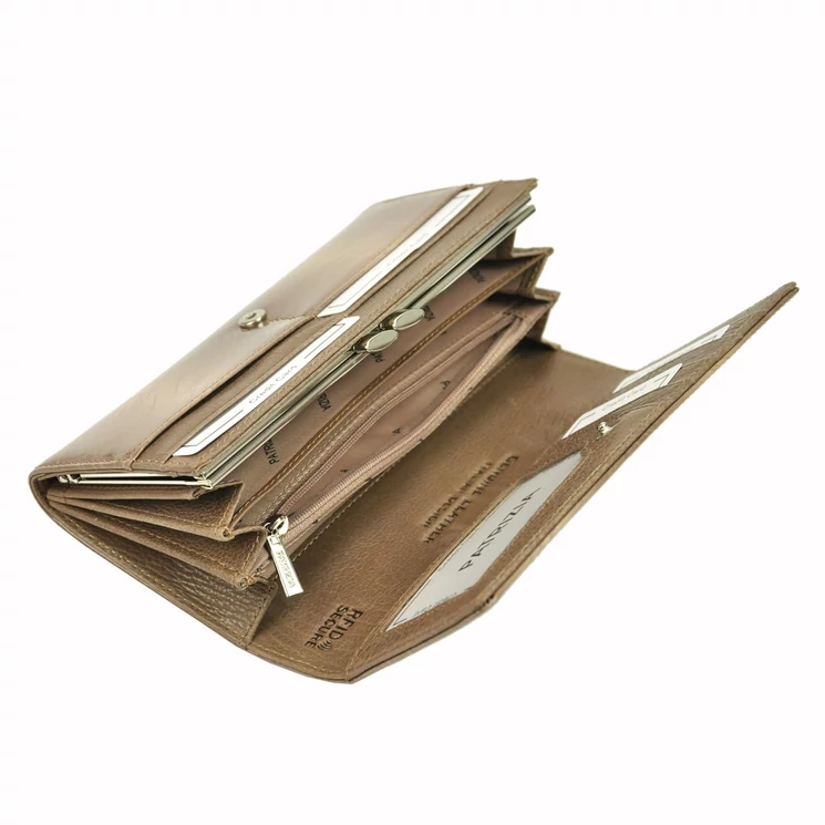 PATRIZIA Valódi bőr Pénztárca RFID védelemmel