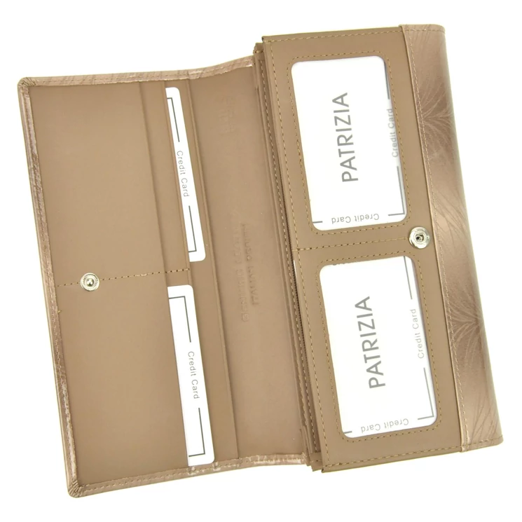 PATRIZIA Valódi bőr Pénztárca RFID védelemmel