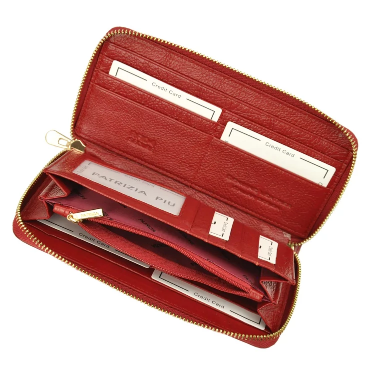 PATRIZIA Valódi bőr Pénztárca RFID védelemmel