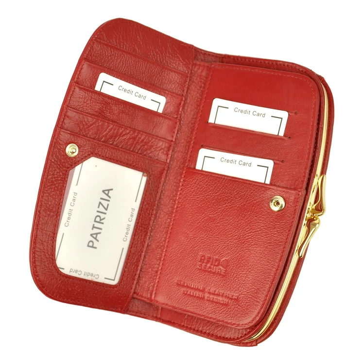 PATRIZIA Valódi bőr Pénztárca RFID védelemmel
