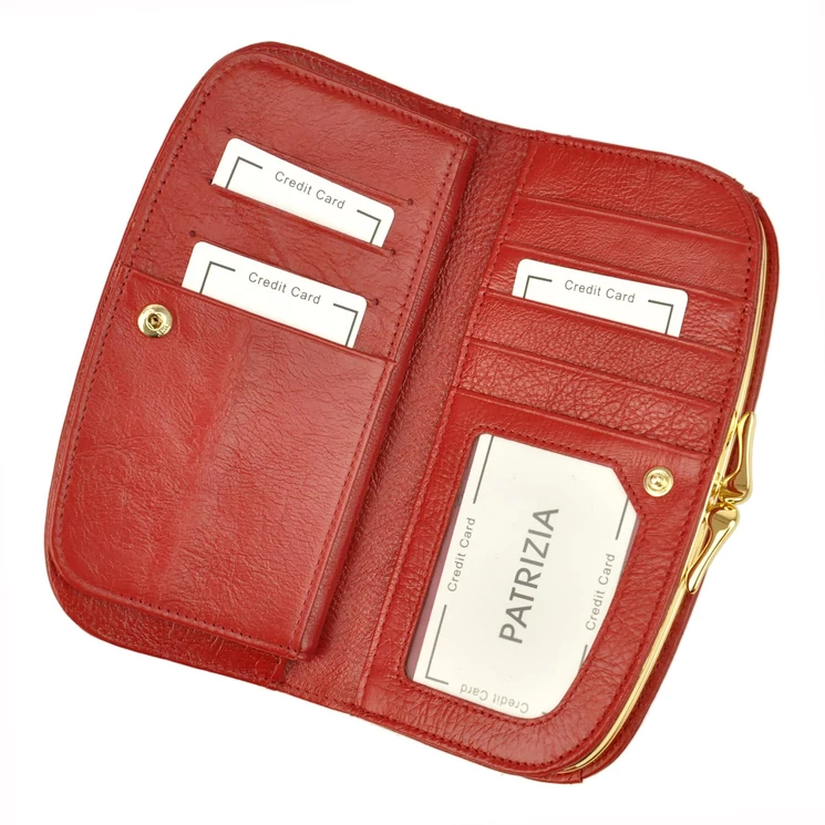 PATRIZIA Valódi bőr Pénztárca RFID védelemmel