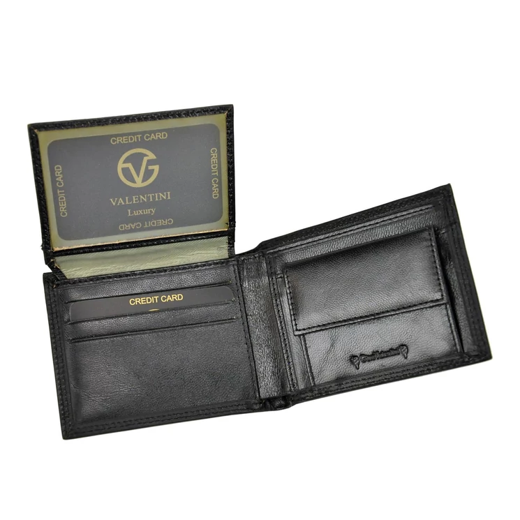 Valentini Valódi bőr Pénztárca