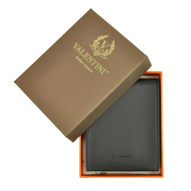 Valentini Valódi bőr Pénztárca díszdobozban