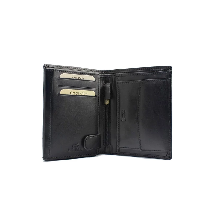 EL FORREST Valódi bőr Férfi Pénztárca RFID védelemmel