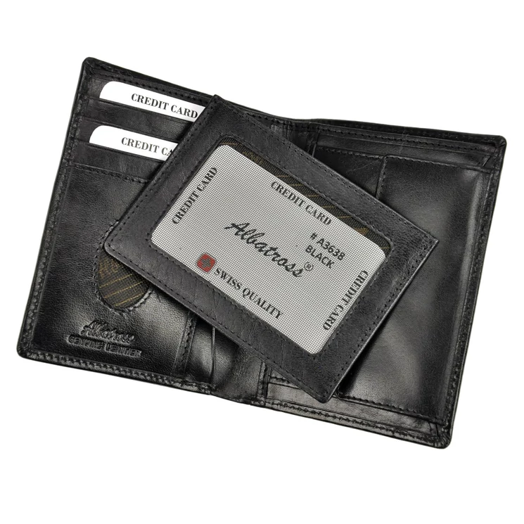 Albatross Valódi bőr Férfi Pénztárca RFID védelemmel