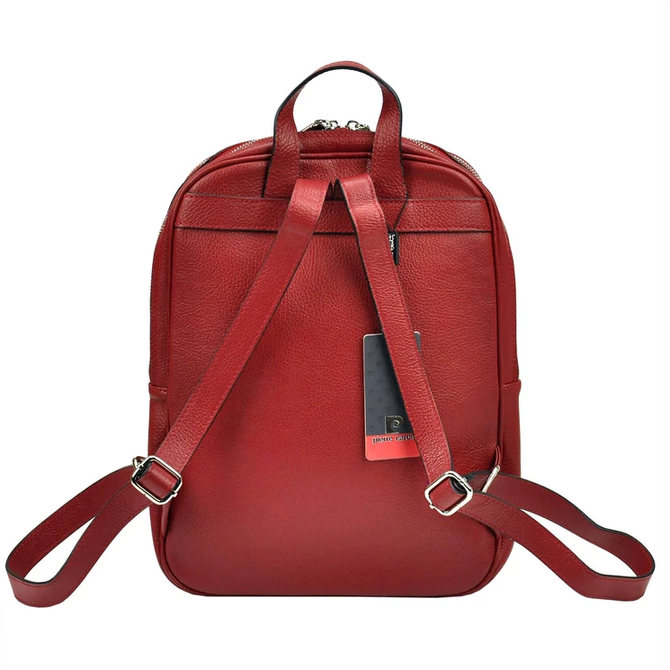 Pierre Cardin Valódi bőr Hátizsák