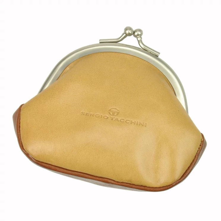 Piros színű Valódi bőr csatos Pénztárca