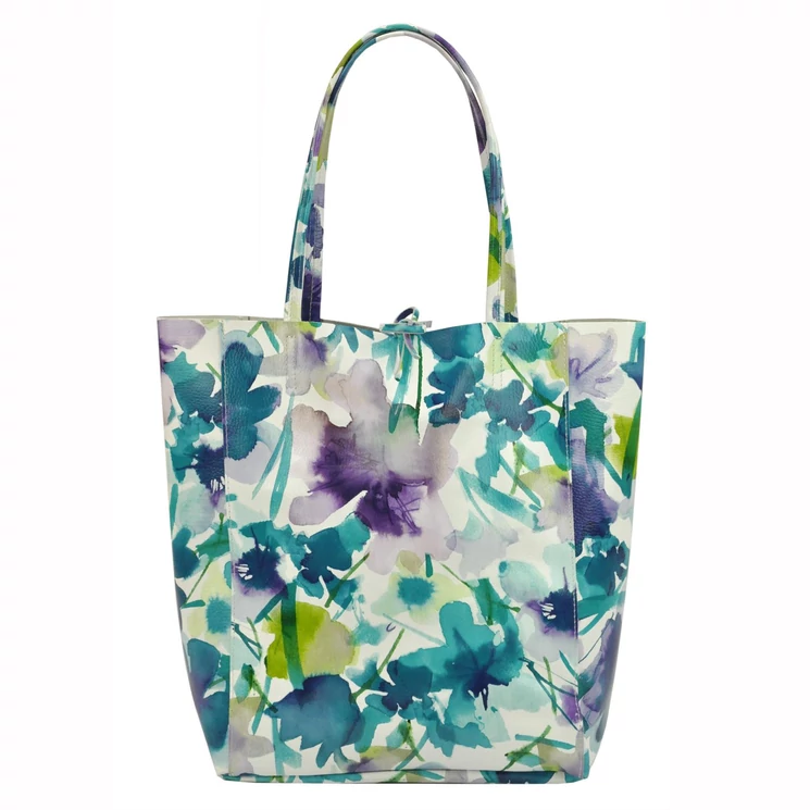 Patrizia Piu Virágos Valódi bőr női táska